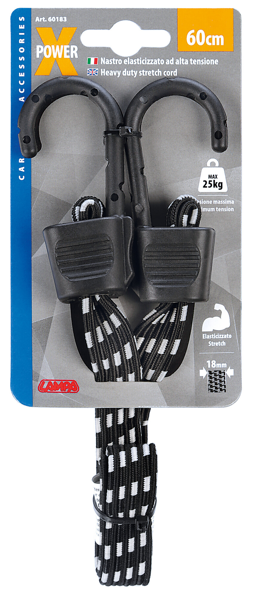 X-Power, nastro elasticizzato - 60 cm - immagine 6