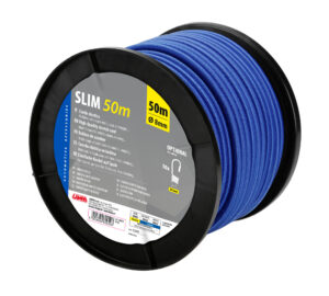 Corda elastica in bobina - &Oslash; 8 mm - 50 m - Blu