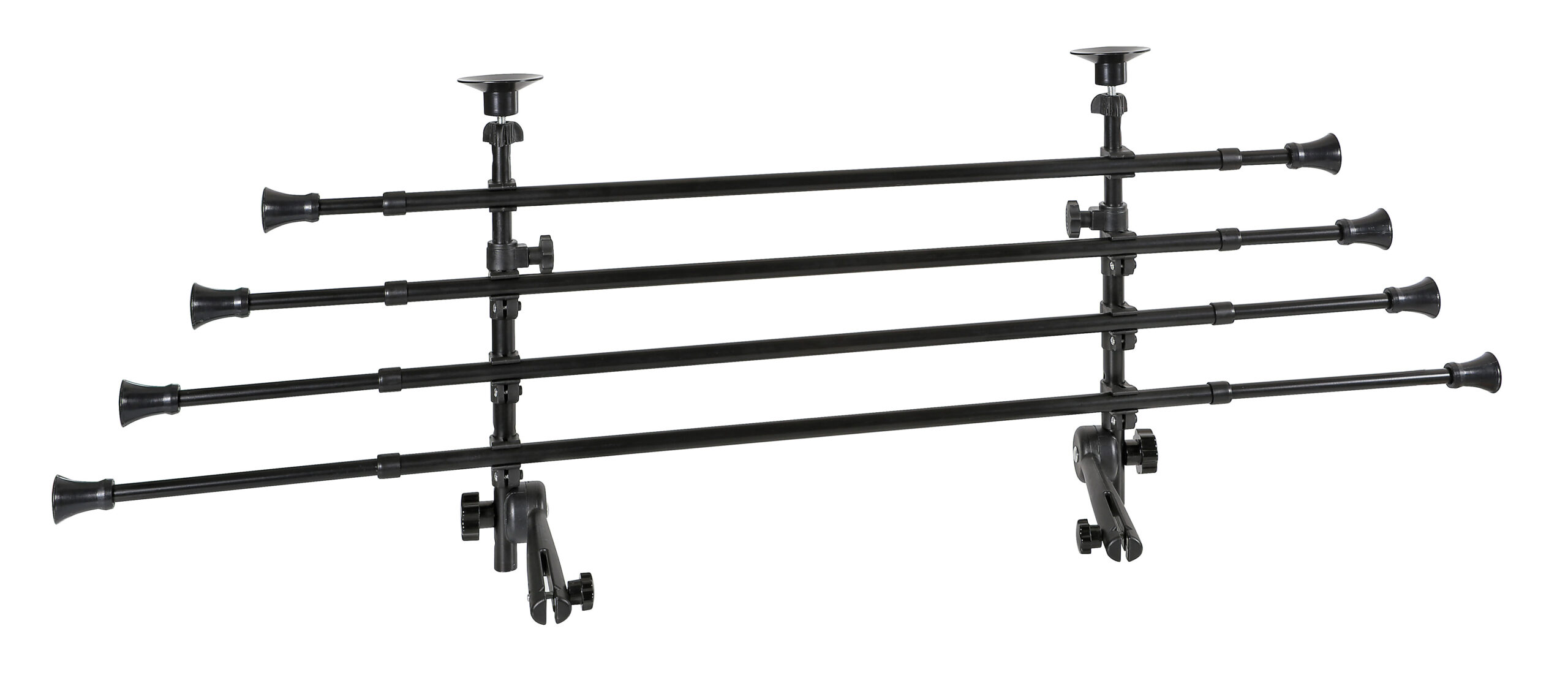 GRG-9 Compact, griglia divisoria telescopica 4 elementi, applicazione al poggiatesta 1 GRG-9 Compact, griglia divisoria telescopica 4 elementi, applicazione al poggiatesta