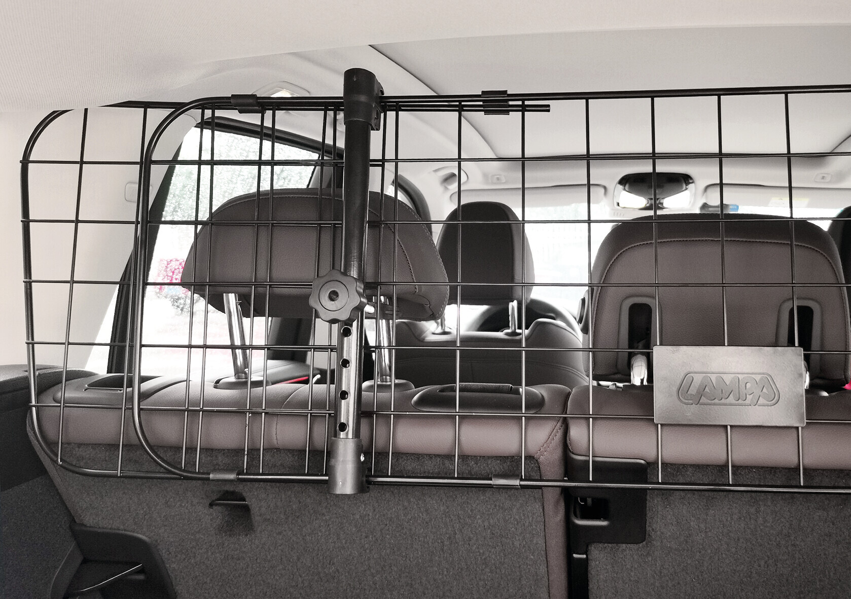 Guardian, griglia divisoria telescopica, applicazione poggiatesta 3 Guardian, griglia divisoria telescopica, applicazione poggiatesta - immagine 3