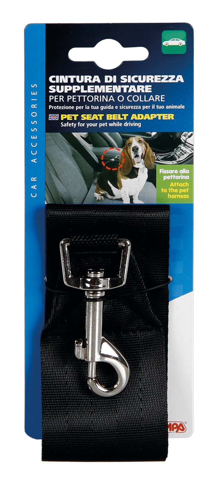 Cintura di sicurezza supplementare per pettorina o collare - immagine 2