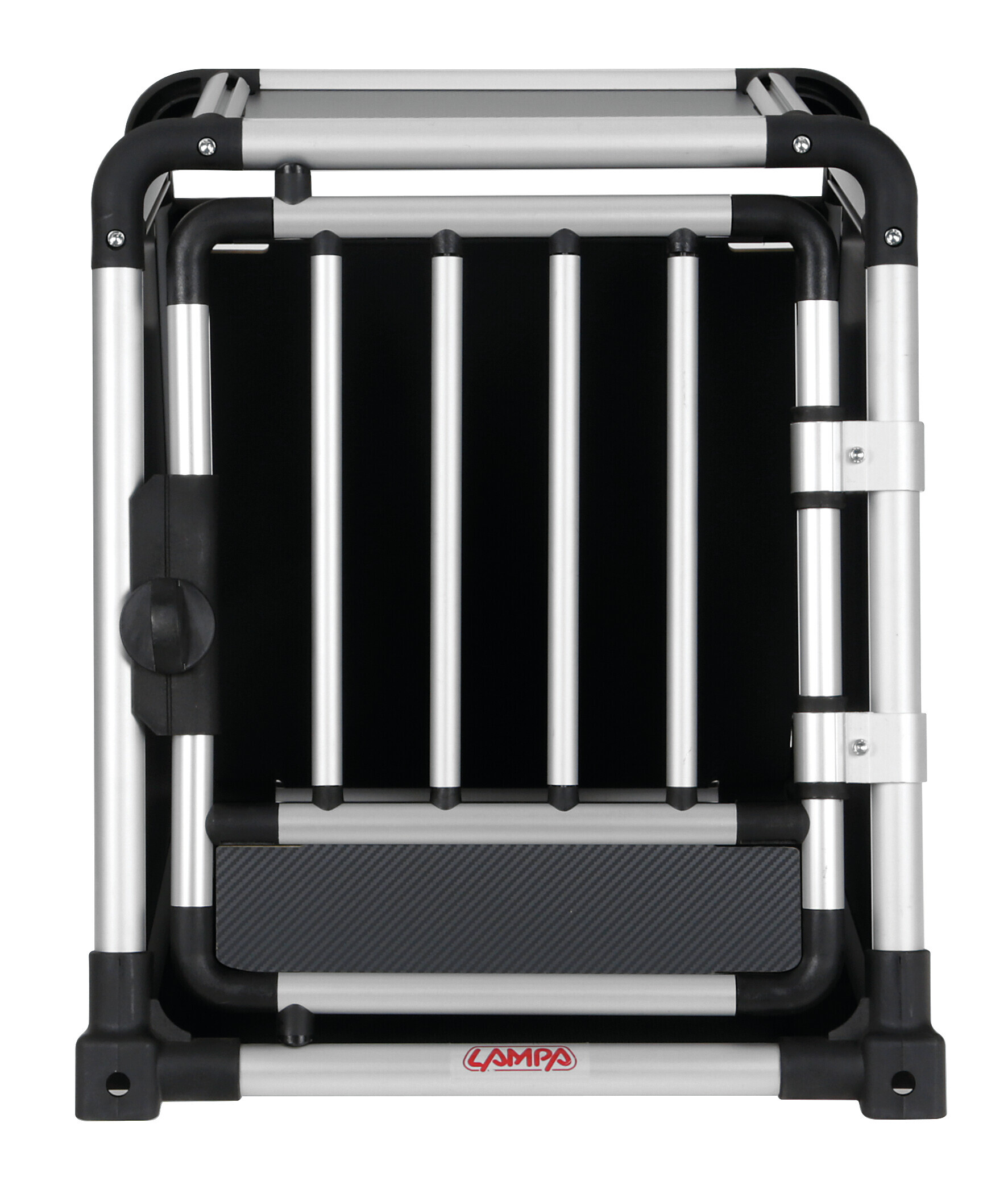 Premium, trasportino in lega di alluminio, specifico per il trasporto di animali in auto - Type 1 - 50 x 60 x H 55 cm - immagine 4