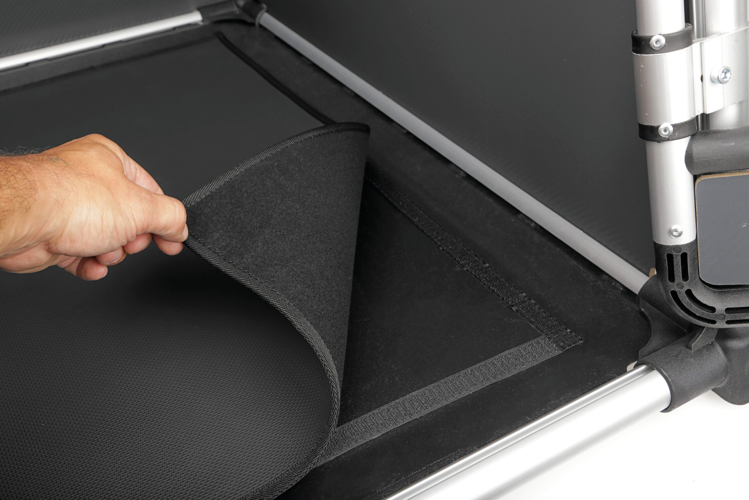 Premium, trasportino in lega di alluminio, specifico per il trasporto di animali in auto - Type 1 - 50 x 60 x H 55 cm - immagine 5