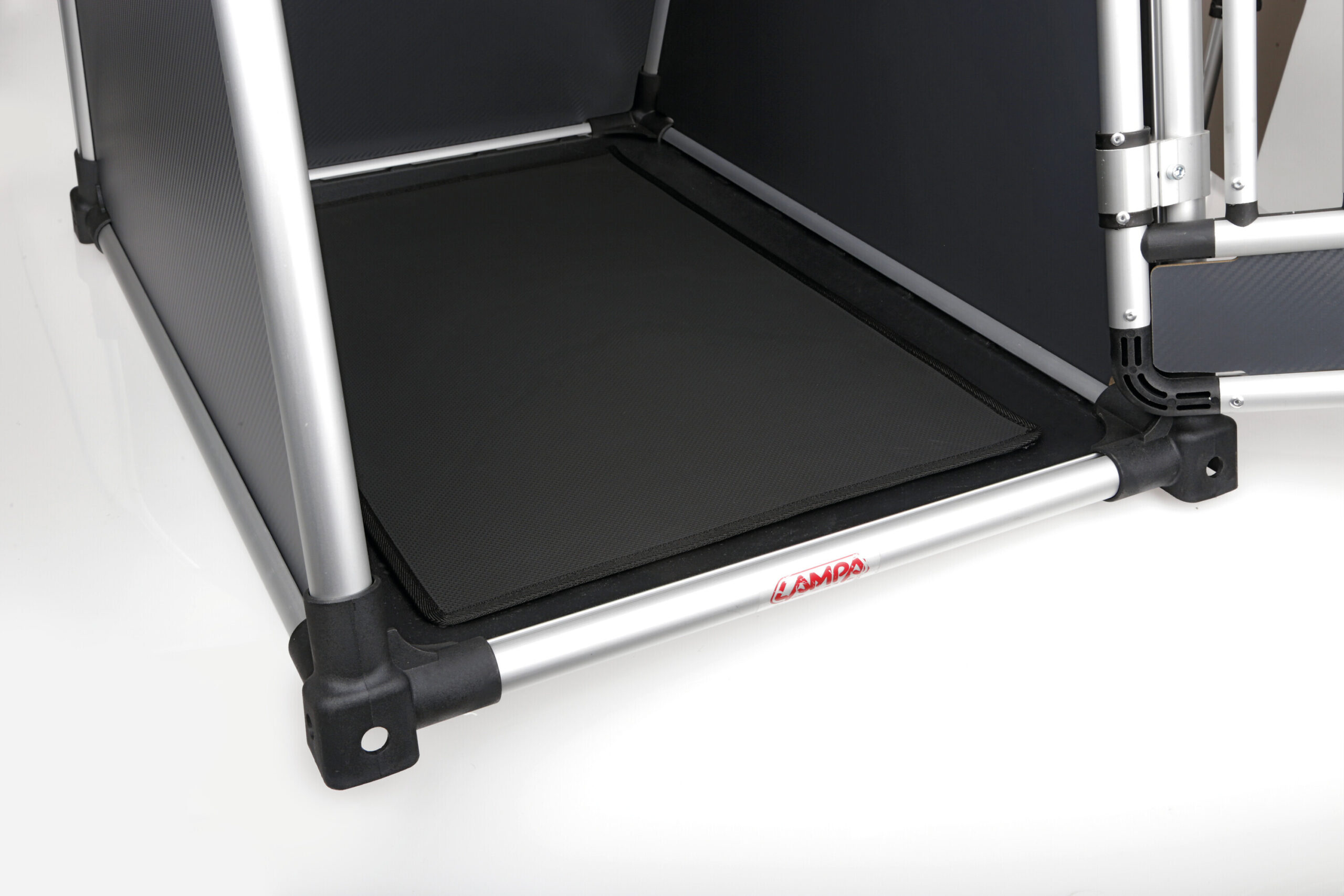 Premium, trasportino in lega di alluminio, specifico per il trasporto di animali in auto - Type 1 - 50 x 60 x H 55 cm - immagine 6