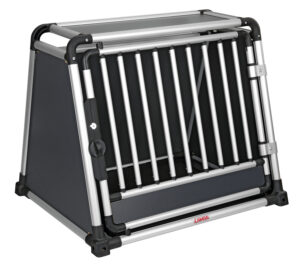 Premium, trasportino in lega di alluminio, specifico per il trasporto di animali in auto - Type 2 - 80 x 65 x H 66 cm