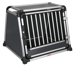 Premium, trasportino in lega di alluminio, specifico per il trasporto di animali in auto - Type 3 - 83 x 73 x H 66 cm