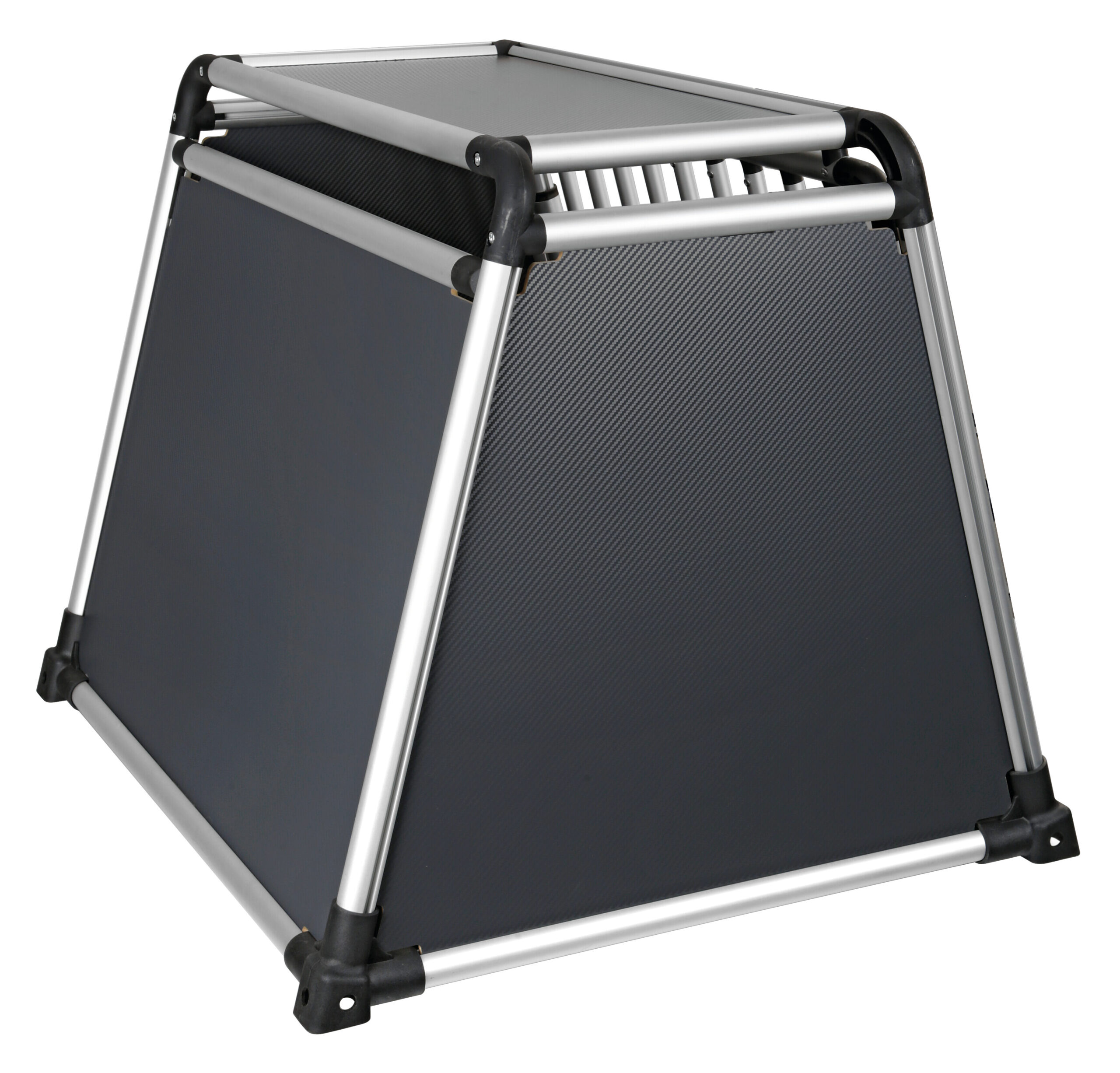 Premium, trasportino in lega di alluminio, specifico per il trasporto di animali in auto - Type 3 - 83 x 73 x H 66 cm - immagine 3