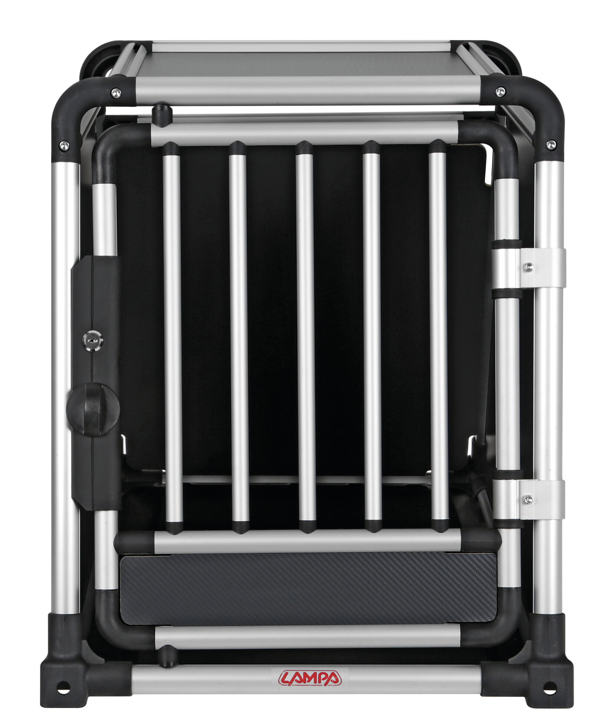 Premium, trasportino in lega di alluminio, specifico per il trasporto di animali in auto - Type 4 - 55 x 75 x H 62 cm - immagine 4