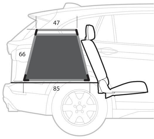 Premium, trasportino in lega di alluminio, specifico per il trasporto di animali in auto - Type 7 - 60 x 85 x H 86 cm - immagine 11