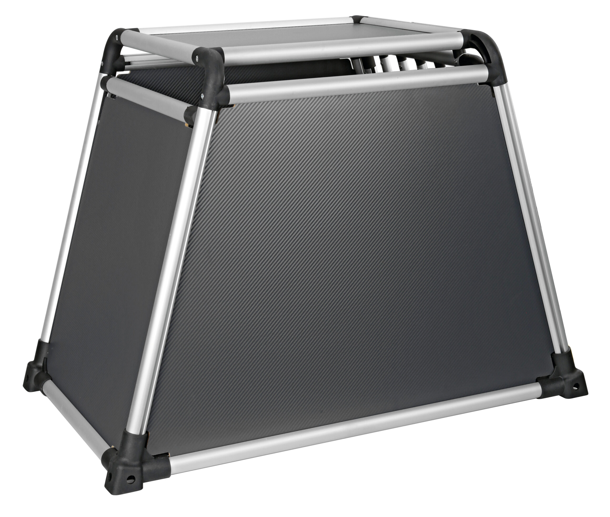 Premium, trasportino in lega di alluminio, specifico per il trasporto di animali in auto - Type 8 - 55 x 90 x H 66 cm - immagine 3