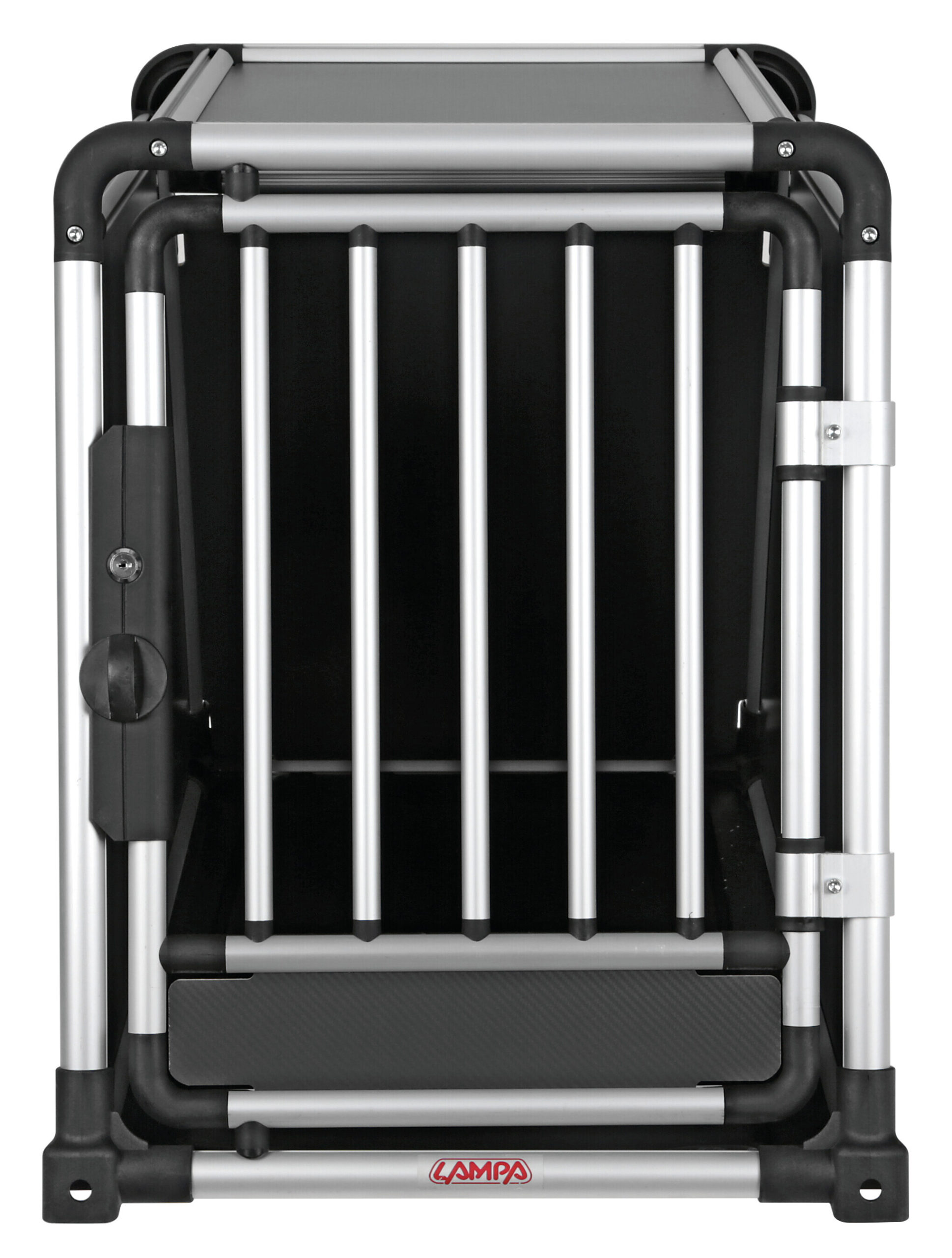 Premium, trasportino in lega di alluminio, specifico per il trasporto di animali in auto - Type 8 - 55 x 90 x H 66 cm - immagine 4