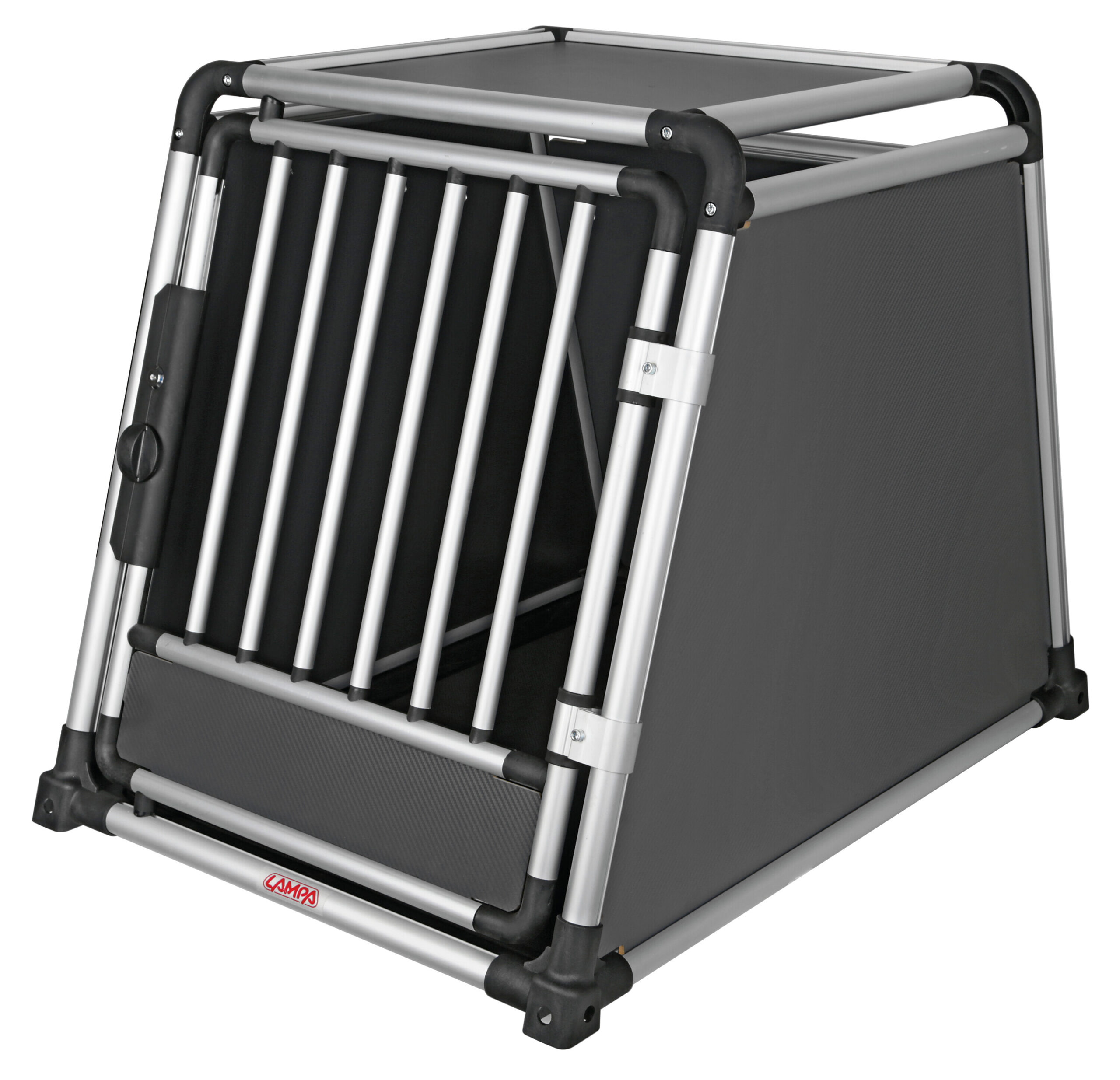 Premium, trasportino in lega di alluminio, specifico per il trasporto di animali in auto - Type 9 - 65 x 92 x H 70 cm - immagine 2