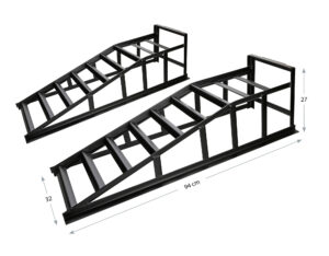 Rampe sollevamento XL per veicoli, 2 pz