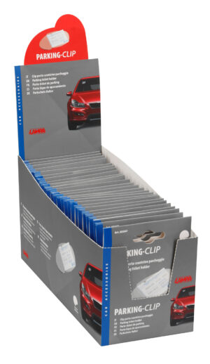 Parking Clip, portascontrino parcheggio - Display 25 pz