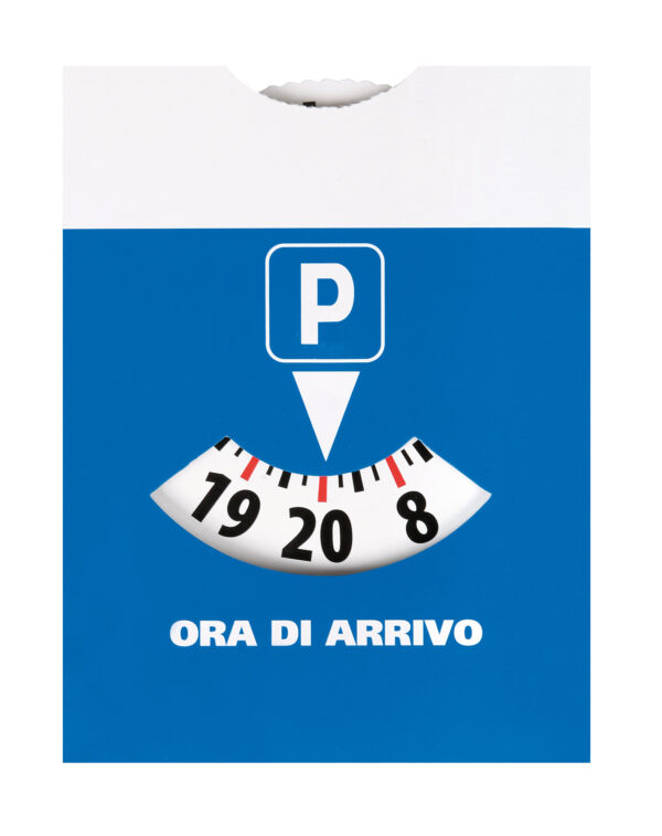 Disco orario europeo in cartoncino - 110x150 mm