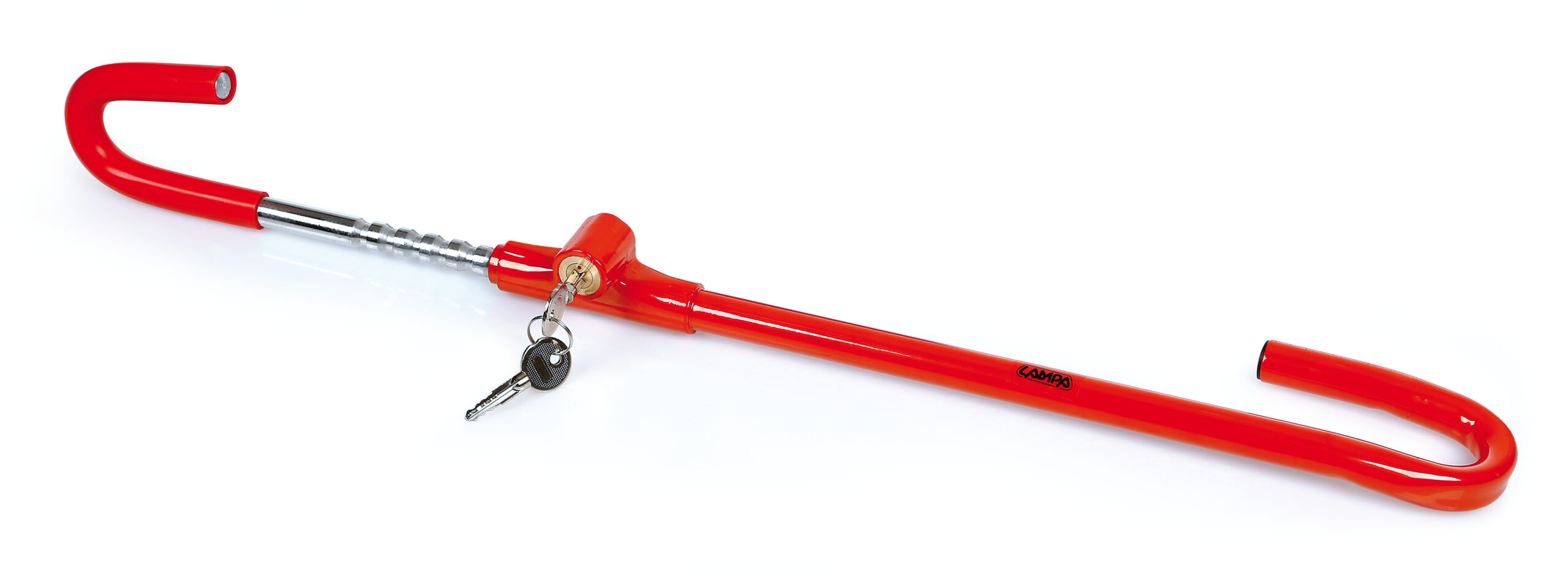 Asta bloccasterzo-pedale