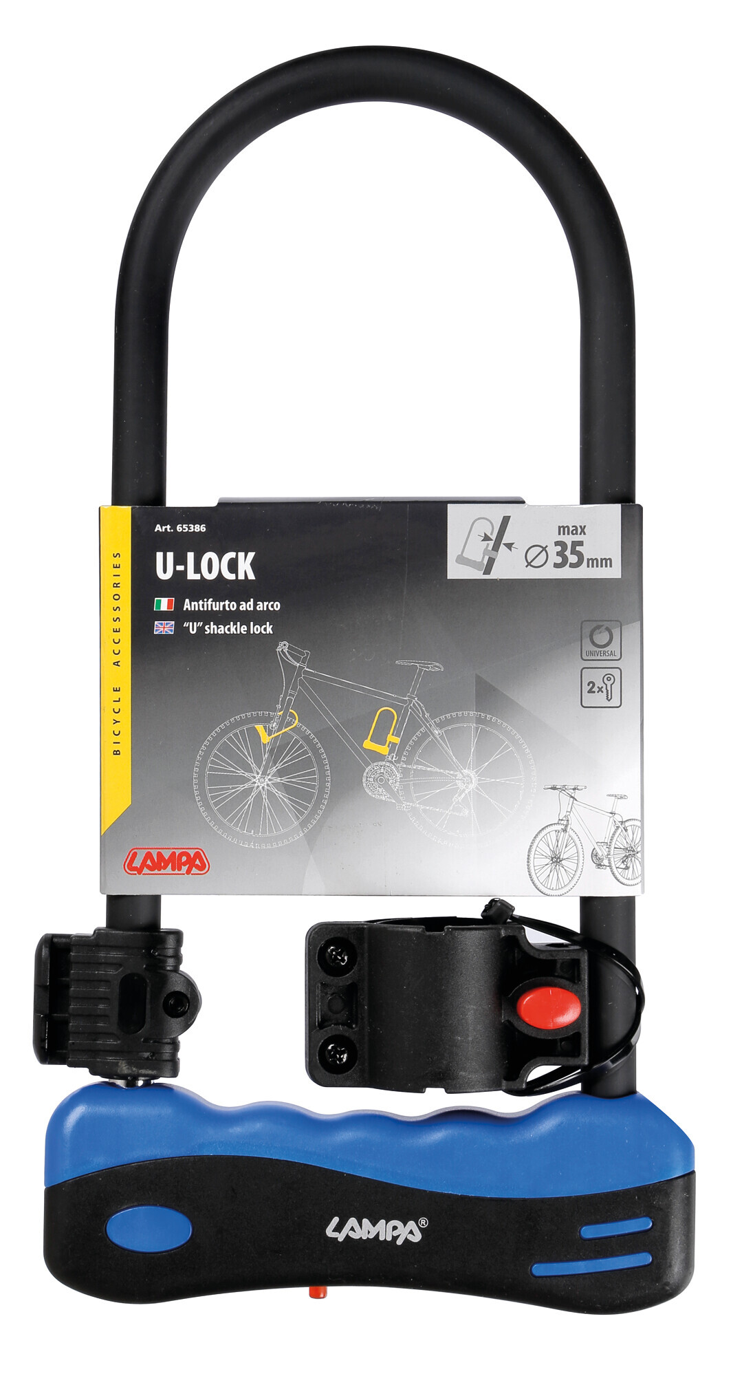 Antifurto ad arco lungo - 10,8x32 cm - immagine 3