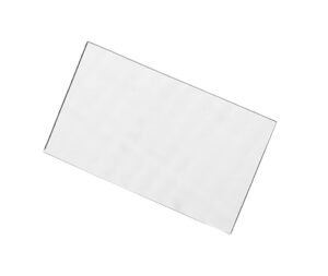 Specchietto cortesia adesivo - 130x70 mm