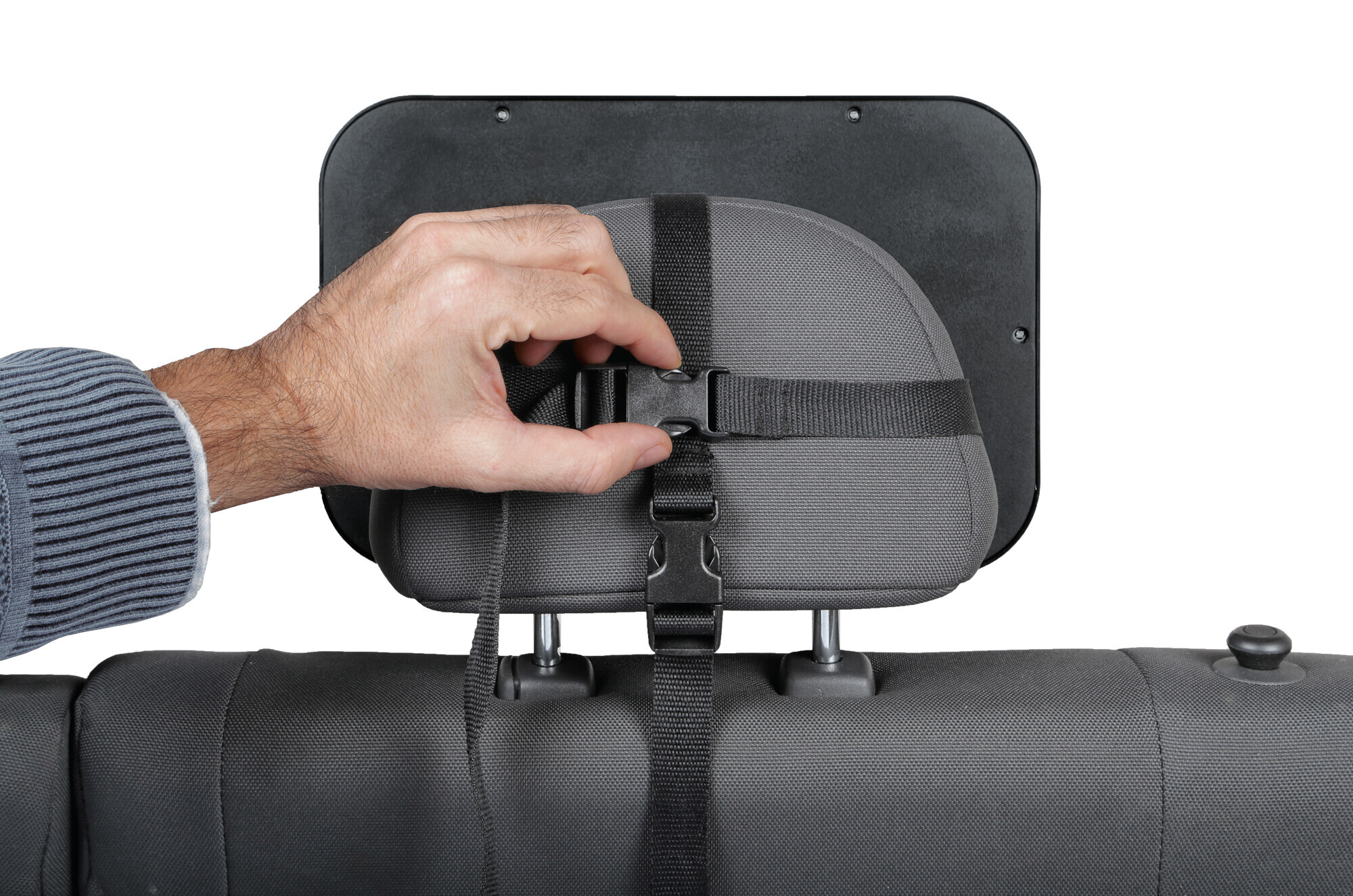 Specchio convesso per monitoraggio bimbo a bordo - 290x190 mm - immagine 7