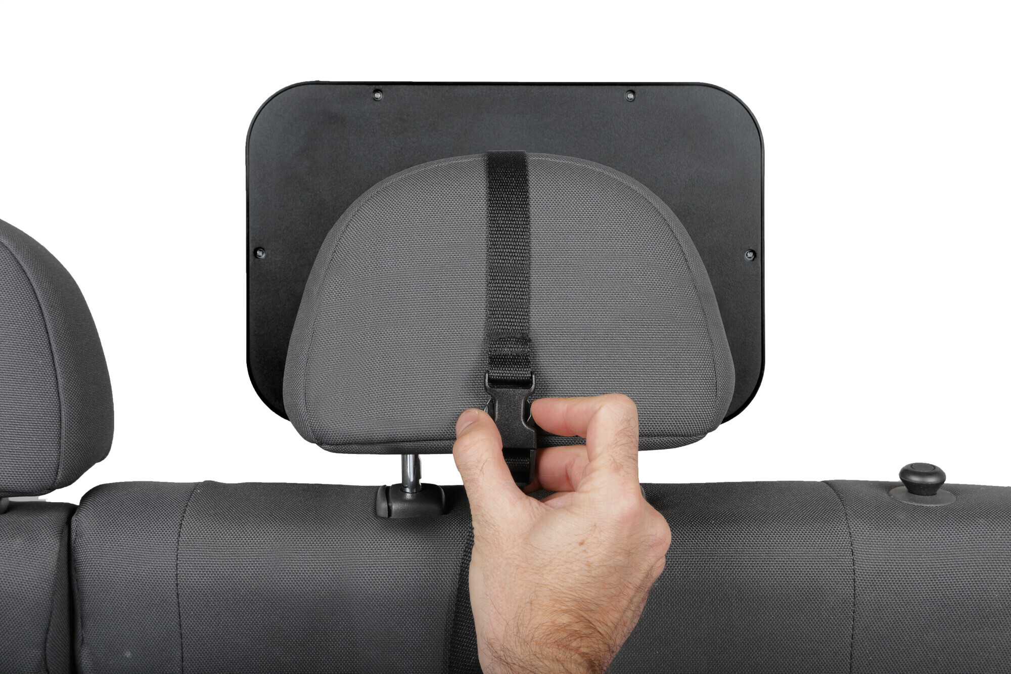 Specchio convesso per monitoraggio bimbo a bordo - 290x190 mm - immagine 8