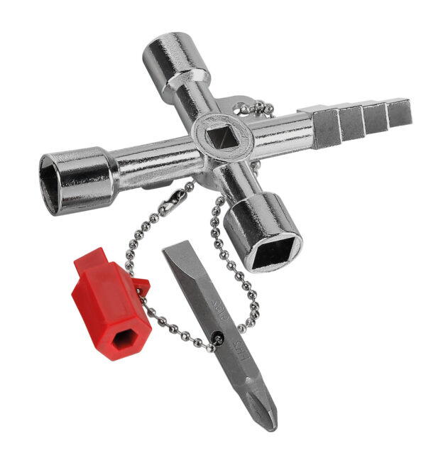 Pagoda, chiave Universale a croce 4 vie