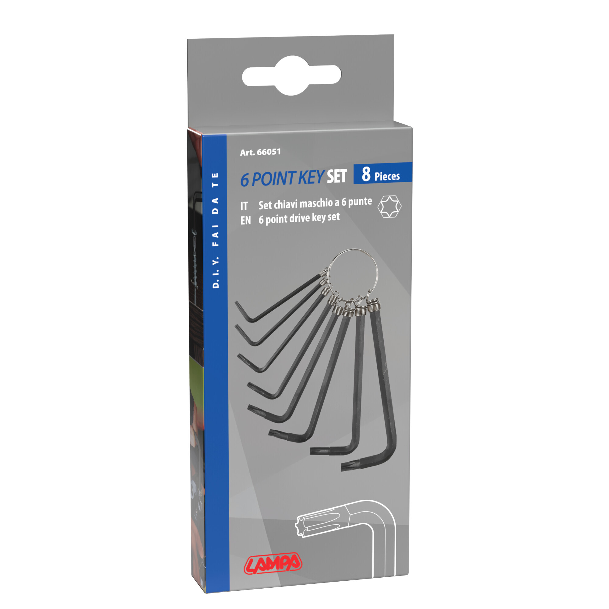 Set 8 chiavi tipo torx - immagine 2