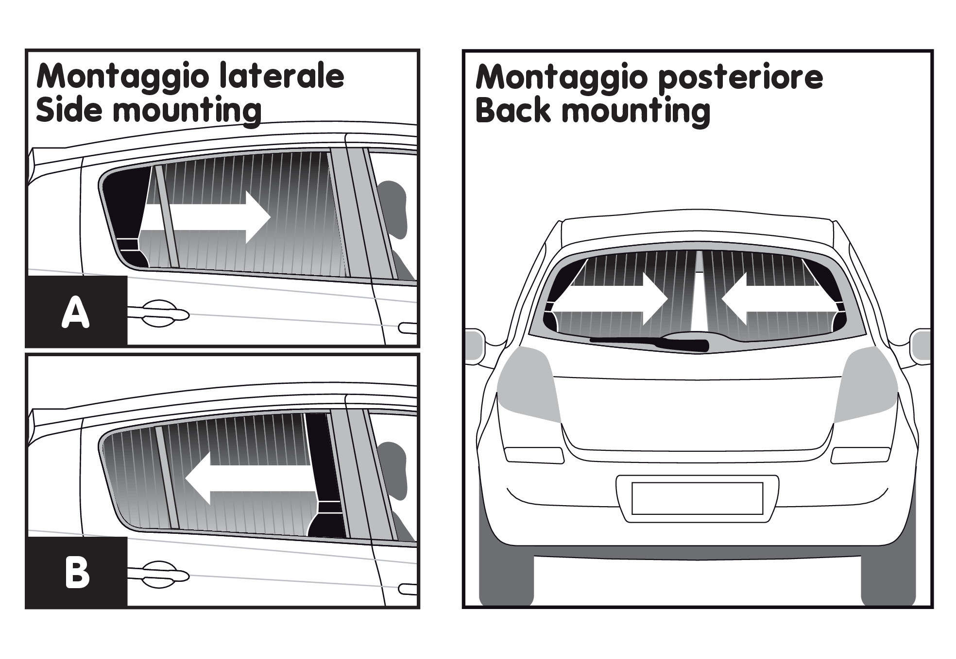 Limousine, coppia tendine scorrevoli - Largh. 50 cm - Alt. 32/37 cm - immagine 8