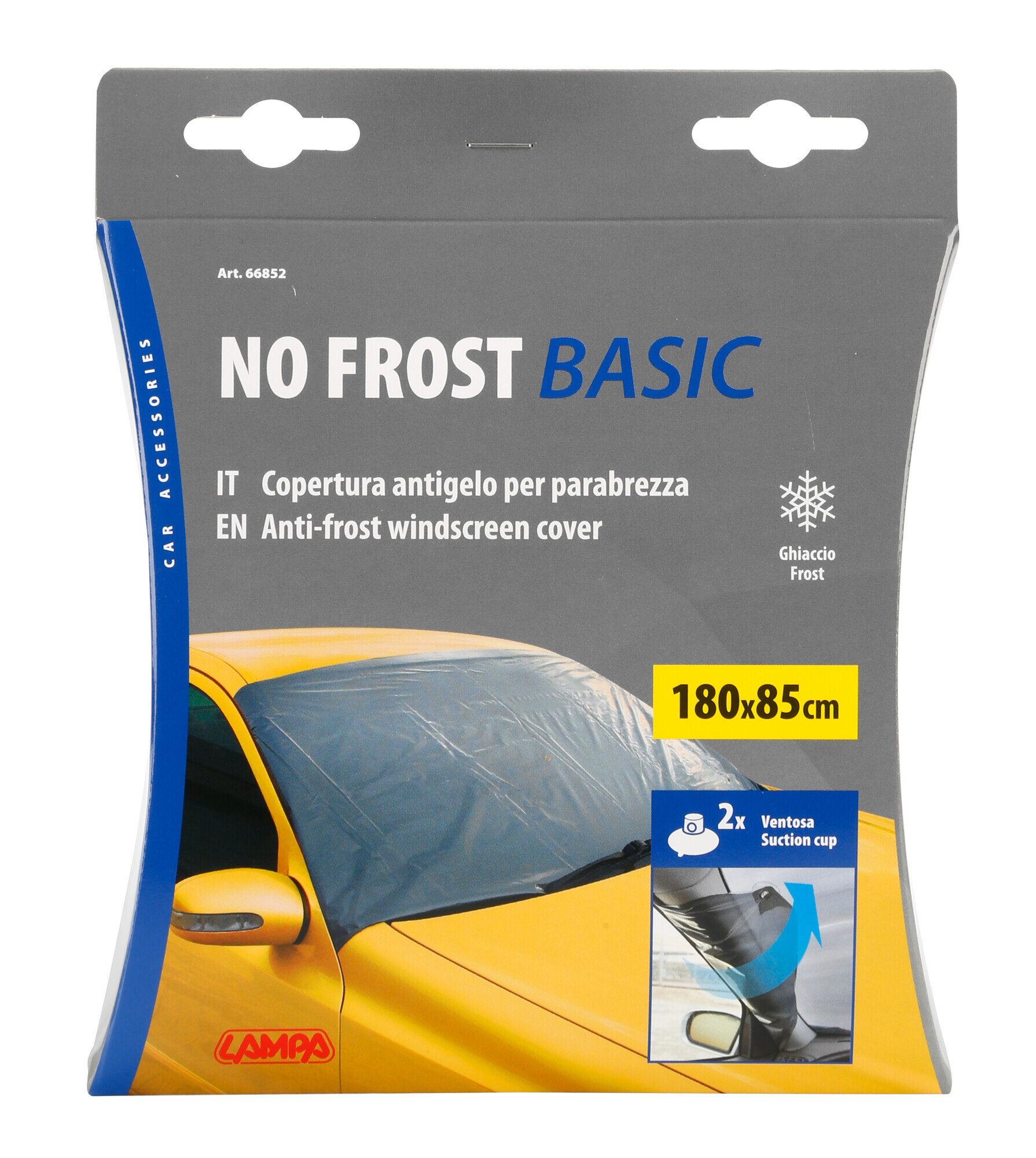 No-Frost Basic, copertura antibrina per parabrezza - 180x85 cm