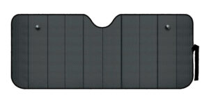 Scudo termico per parabrezza - Nero opaco - M - 61x147 cm