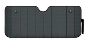 Scudo termico per parabrezza - Nero opaco - L - 72x145 cm