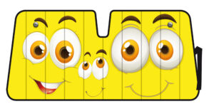 Scudo termico per parabrezza - 68x147 cm - Smiles