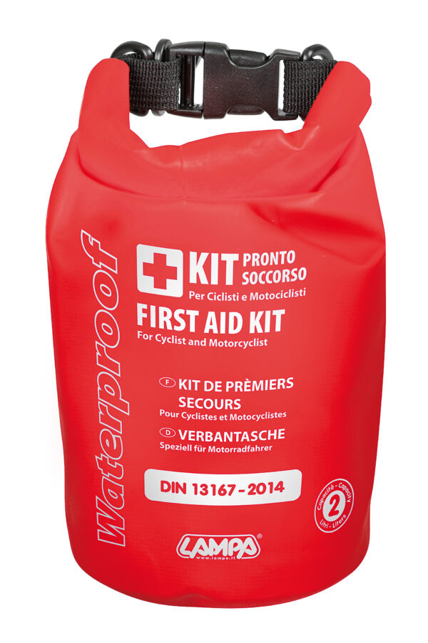 Kit pronto soccorso per ciclisti e motociclisti