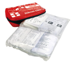 Kit pronto soccorso per ciclisti e motociclisti