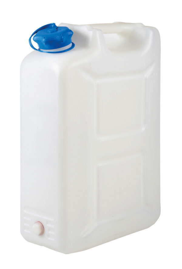 Tanica in polietilene con rubinetto per uso alimentare - 22 L