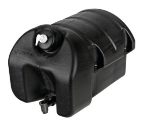 Serbatoio acqua 30 L in polietilene, con rubinetto e dispenser porta sapone