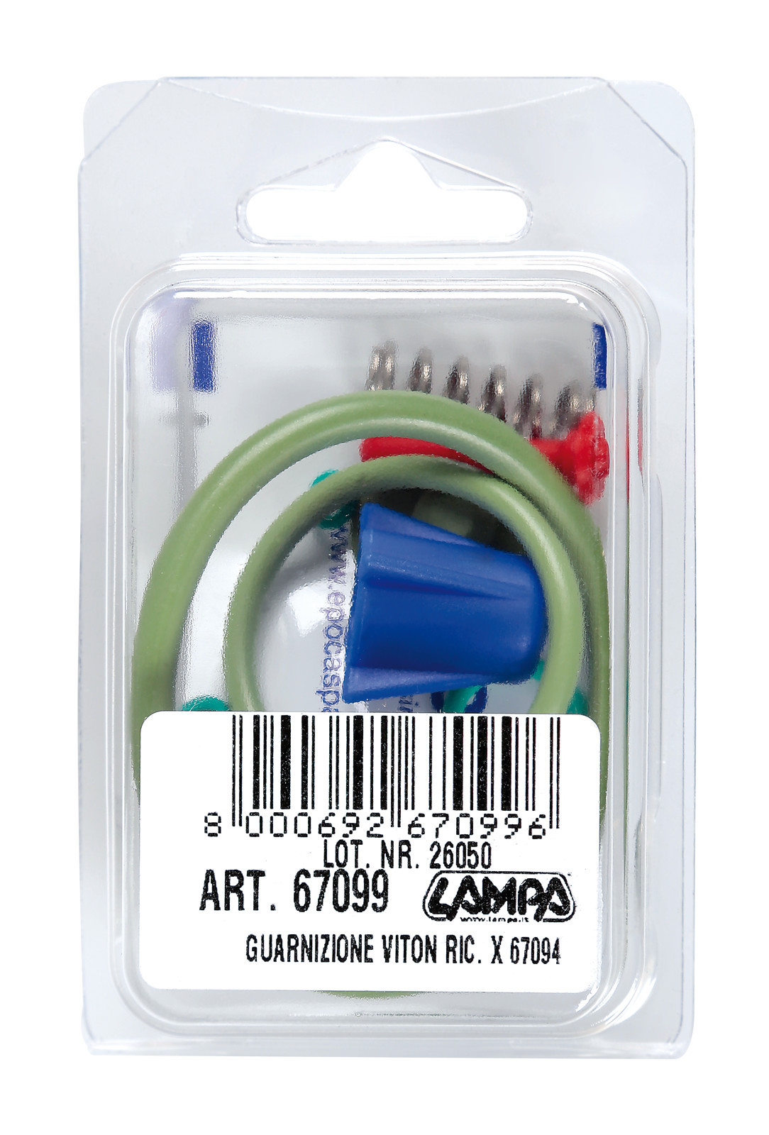 Kit ricambi e guarnizioni in “Viton” per art. 67094 - immagine 2