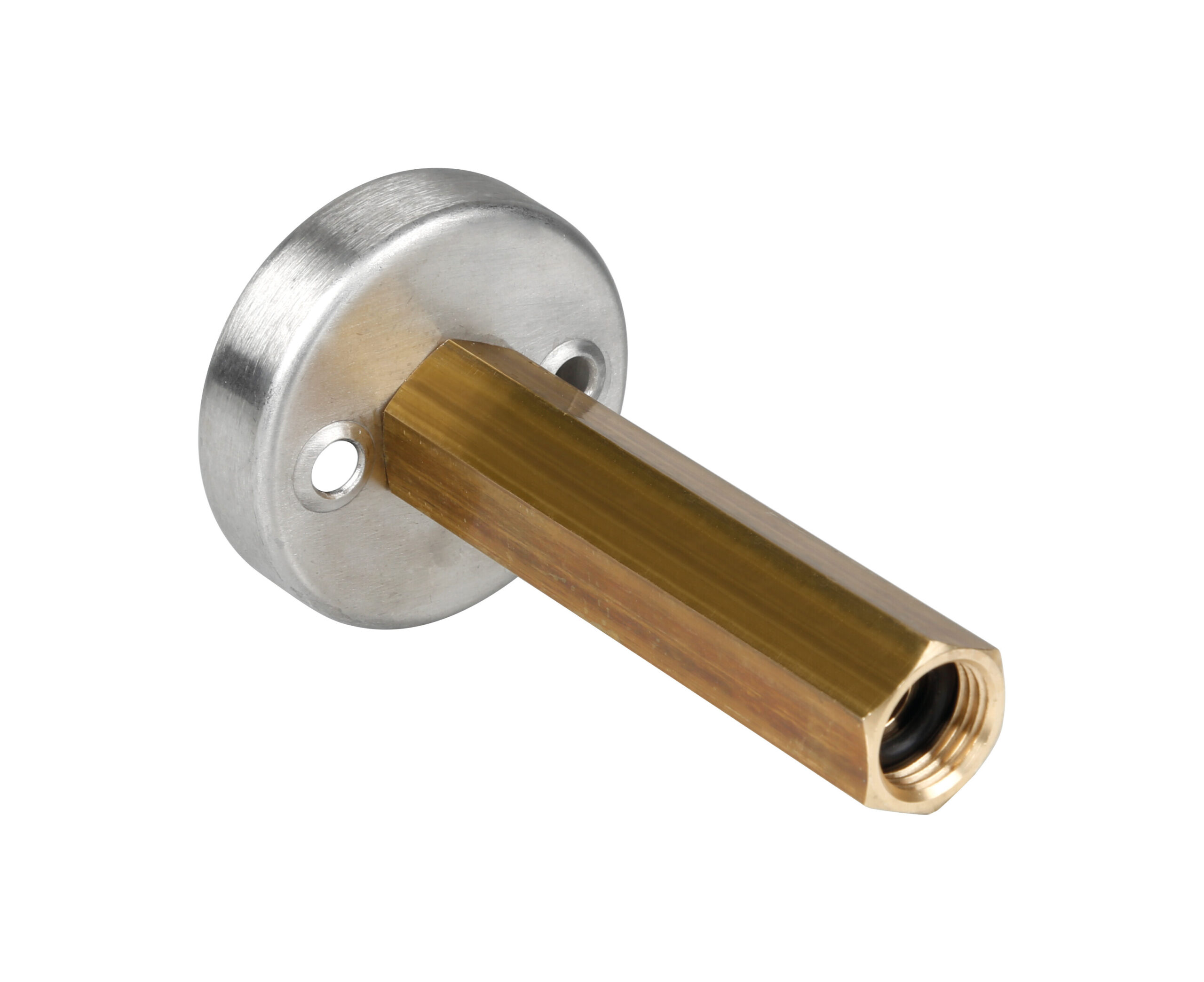 Adattatore GPL - Dish (Italia) - M16x1,5 - 98 mm - Ottone / Acciaio inox 2 Adattatore GPL - Dish (Italia) - M16x1,5 - 98 mm - Ottone / Acciaio inox - immagine 2