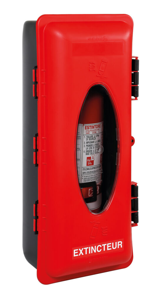Cassetta porta estintore