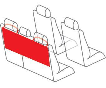 Multi-Pocket, organizer baule/sedile a 4 tasche - immagine 8