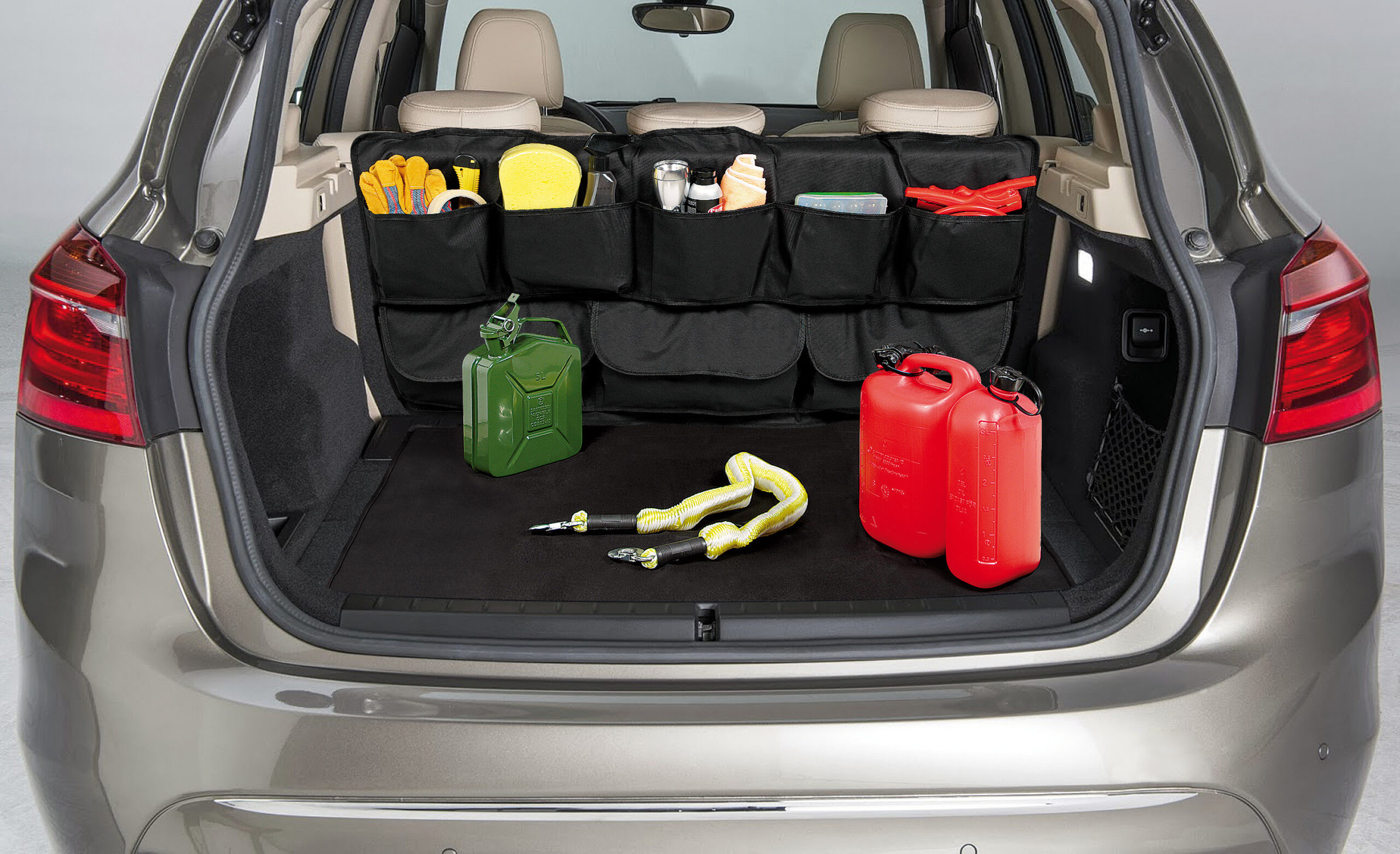 Organizer baule con tappeto di protezione - immagine 5