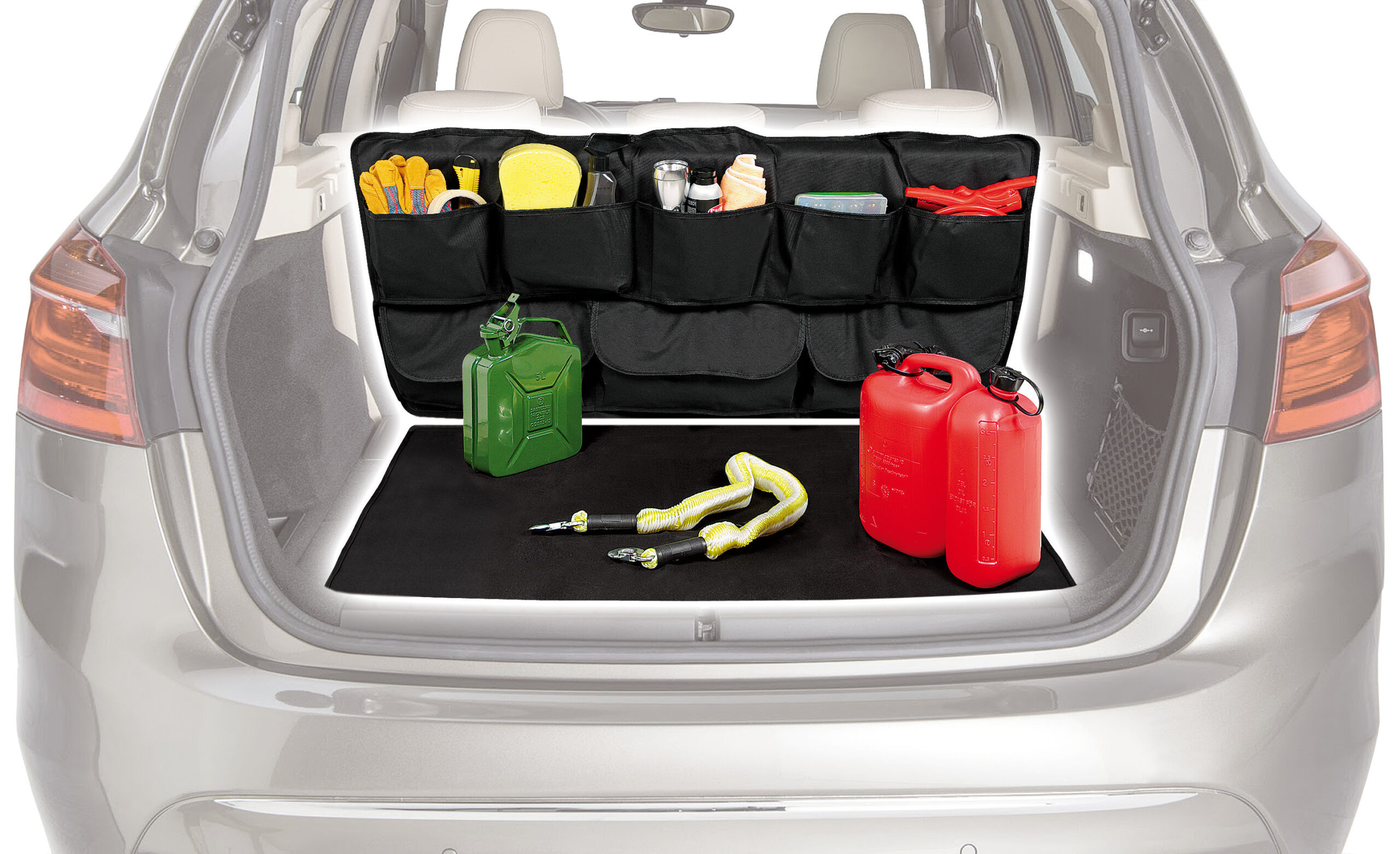 Organizer baule con tappeto di protezione - immagine 6