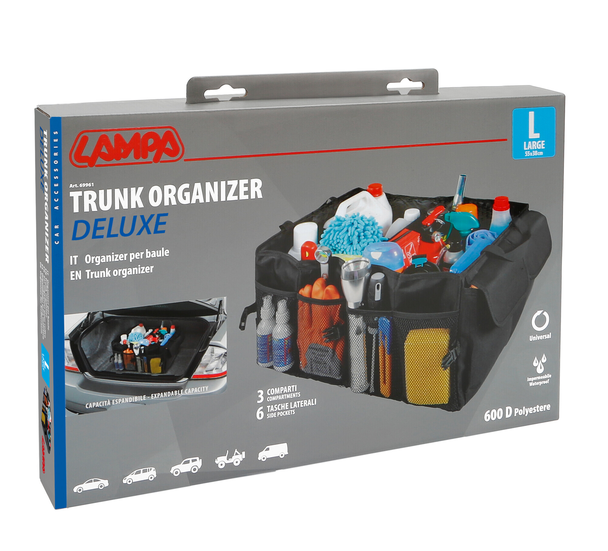 Organizer Deluxe per baule - L - immagine 8