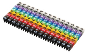 Segnacavi colorati, set 150 pz