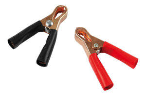 Coppia pinze batteria - 7 cm - 40A