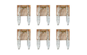 Smart Led, set 6 micro-fusibili lamellari con spia a led, 12/32V - 7,5A