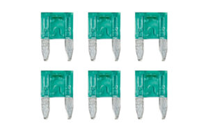 Smart Led, set 6 micro-fusibili lamellari con spia a led, 12/32V - 30A