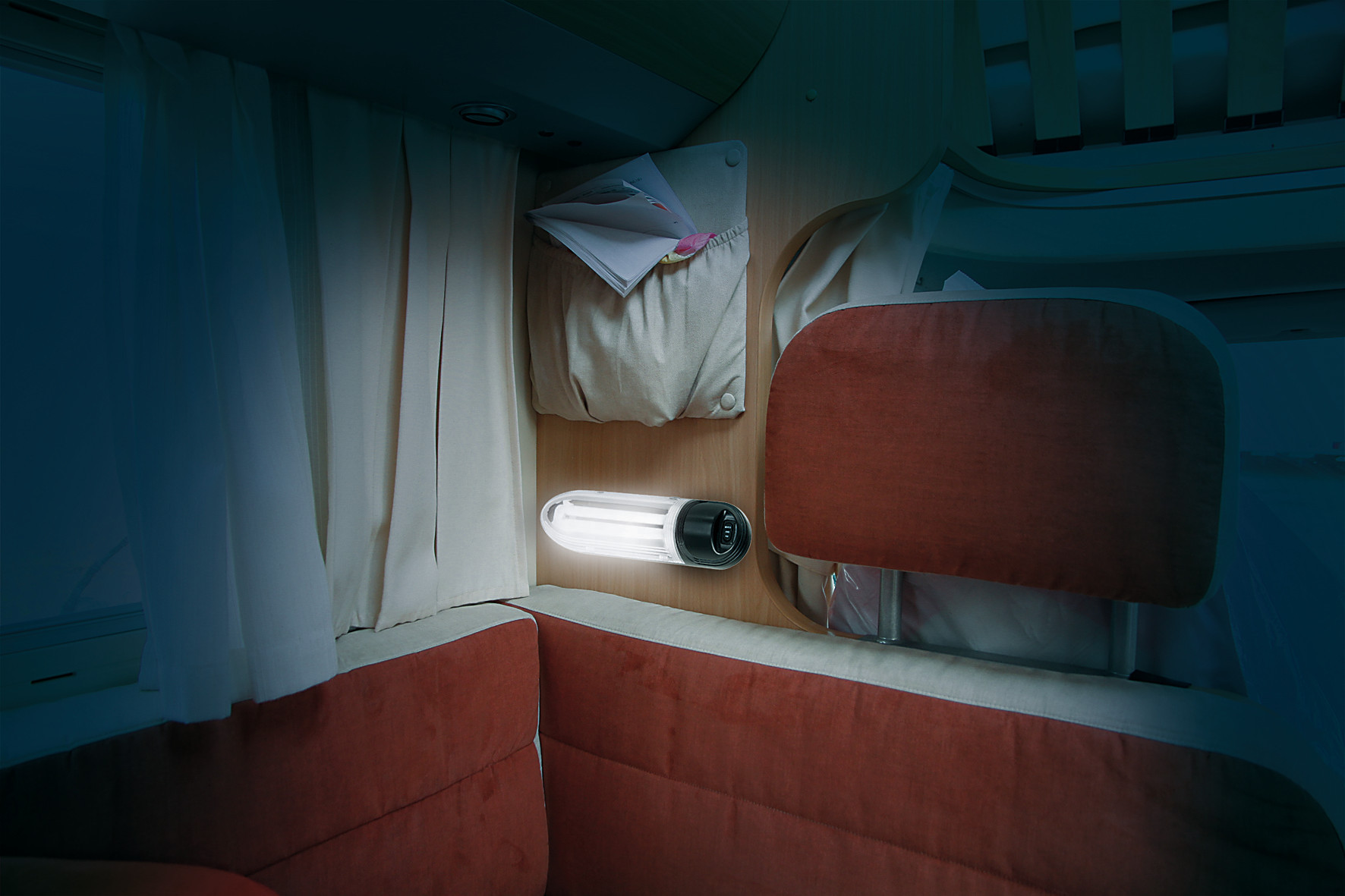 Compact, lampada fluorescente, 12V - immagine 3