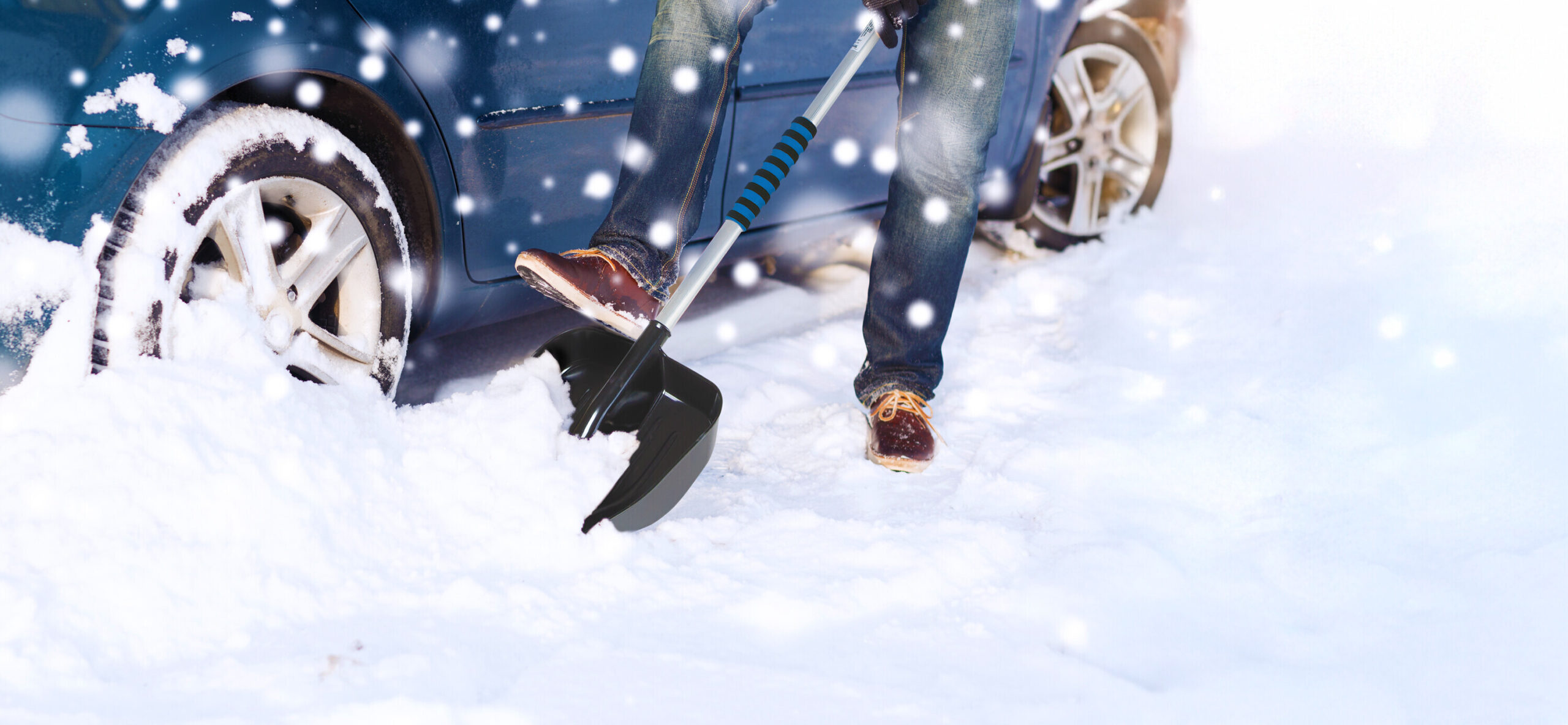 Pala da neve, con manico in alluminio - immagine 5