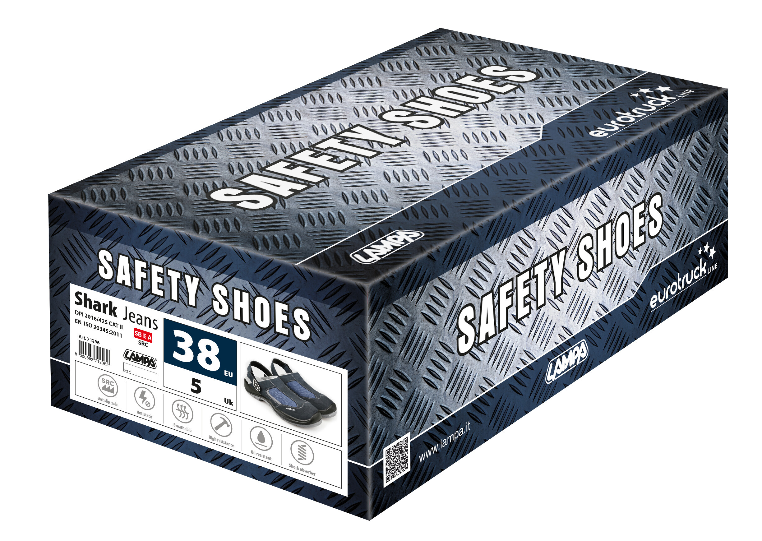 Shark Jeans, sabot antinfortunistici - EU 38 - UK 5 - immagine 9