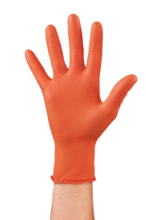 X-Strong, guanti in nitrile per uso officina - 50 pz - M